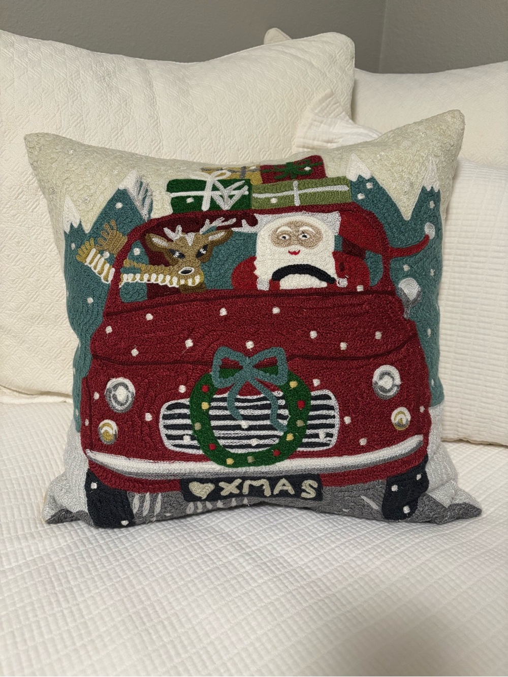 Pottery Barn Christmas Accent Pillow Cover - 18" x 18"